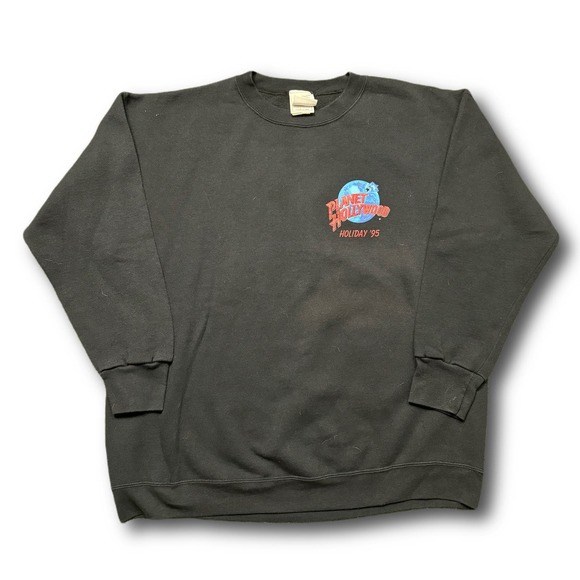 Planet Hollywood 1995 Vintage Holidays Christmas Crewneck - Picture 1 of 7